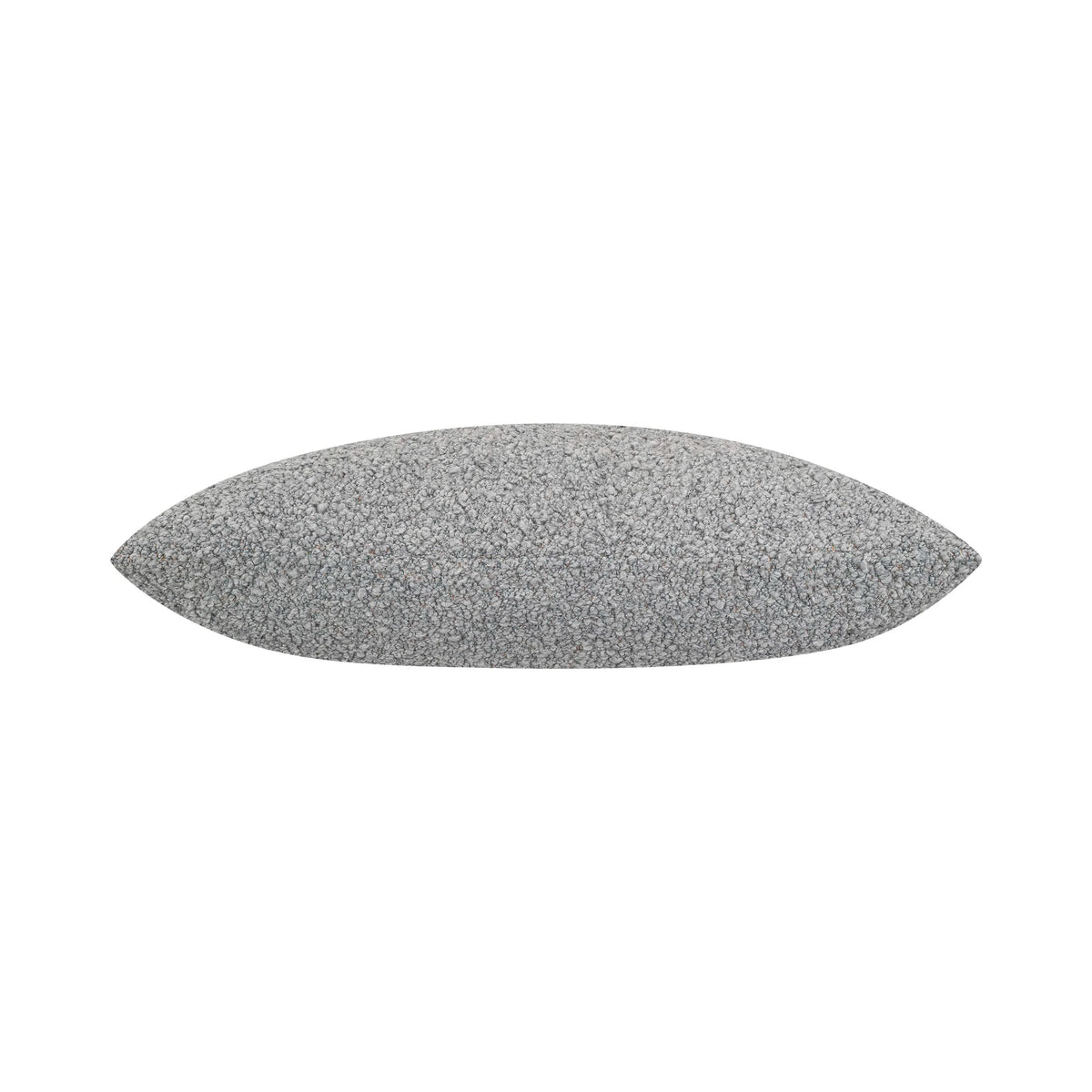 Sparrow Pillow in Grey, side profile