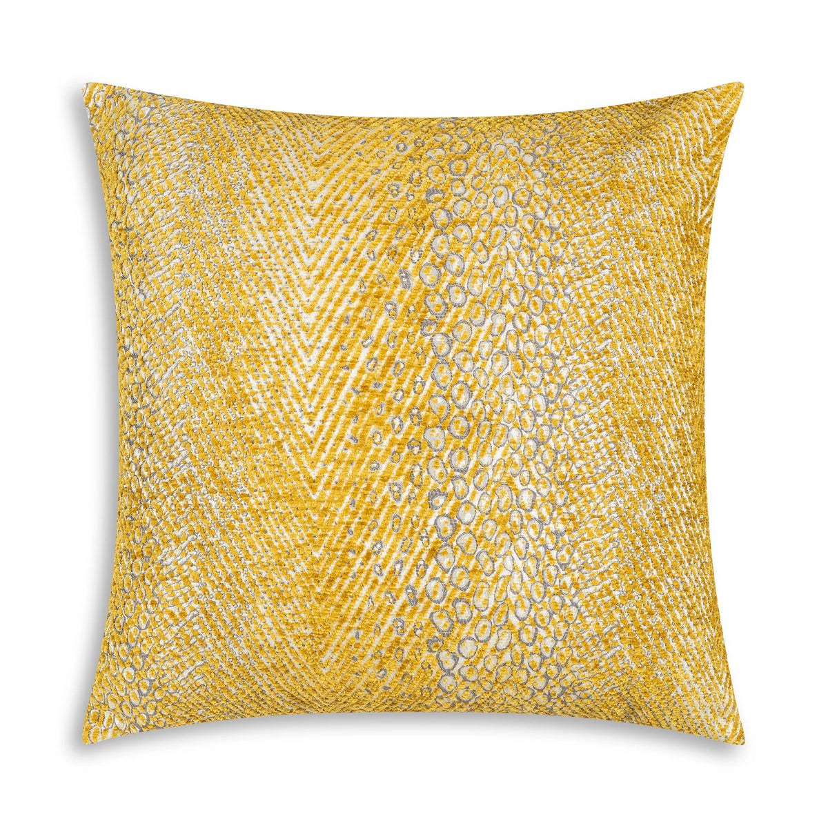 Golden Hide Pillow by Maison Burgos