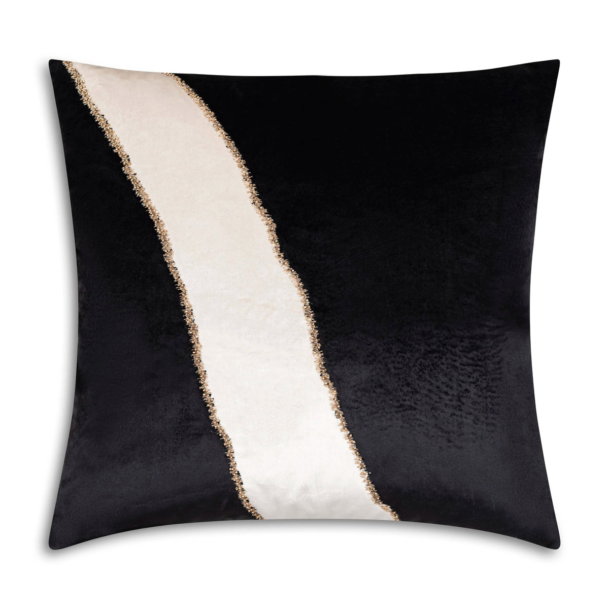 Demi Ivory Black Pillow by Maison Burgos