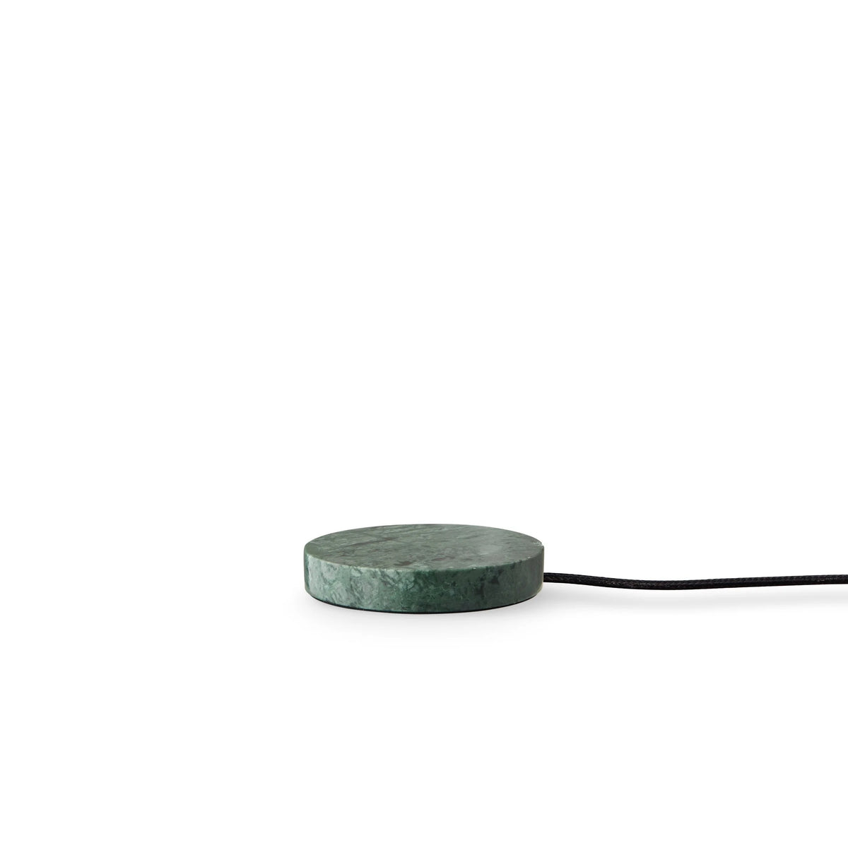 Trip 2 Table Lamp green marble wireless charging base with black cord