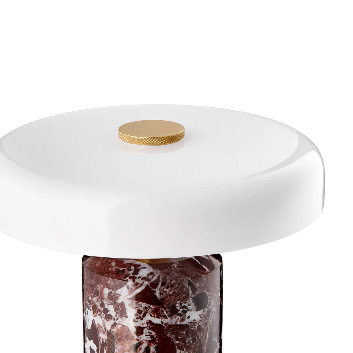 Trip Table Lamp – Burgundy | Opal, detail