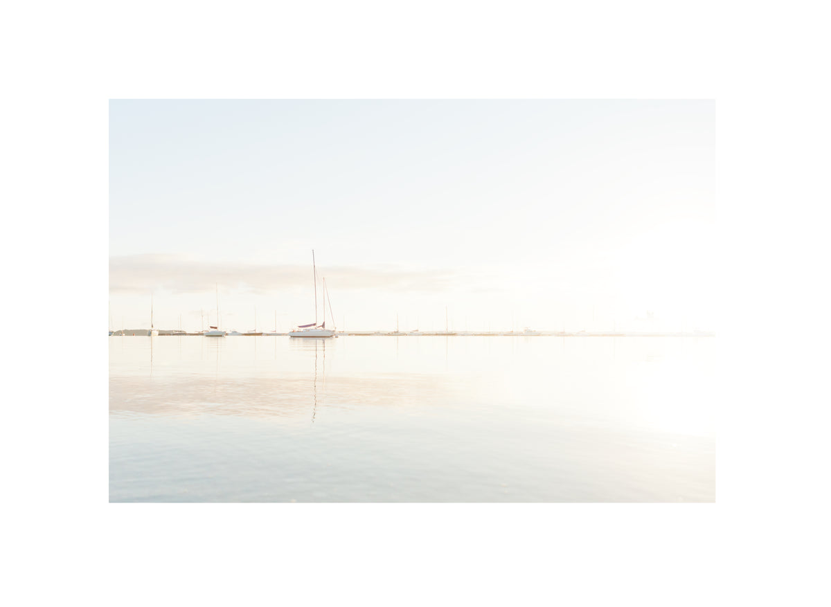 6:00 Am photographic print in Acrylic frame