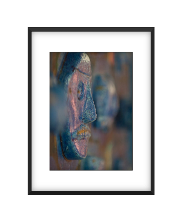 Adorno photographic print in Black frame