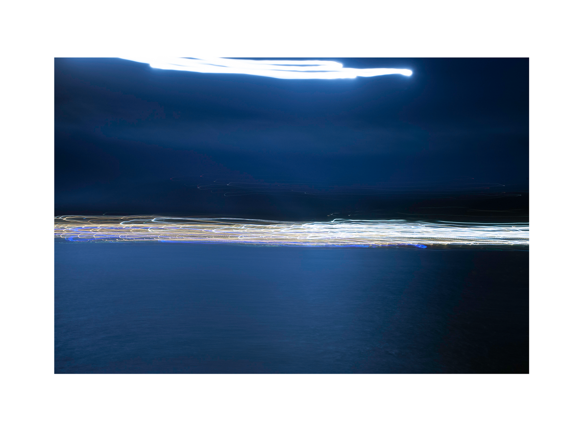 Electric Tartane 2 photographic print in Acrylic frame