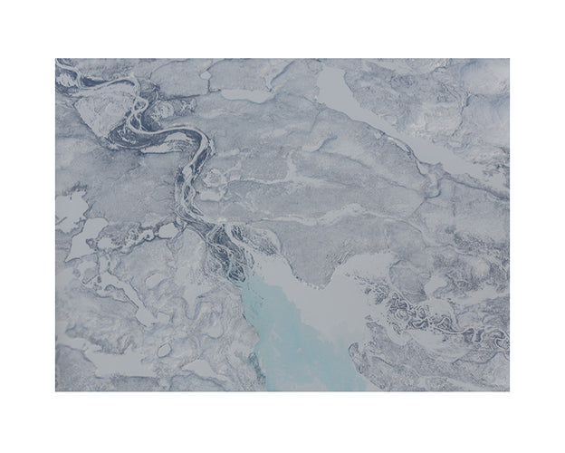 Glacier 1 photographic print in Acrylic frame