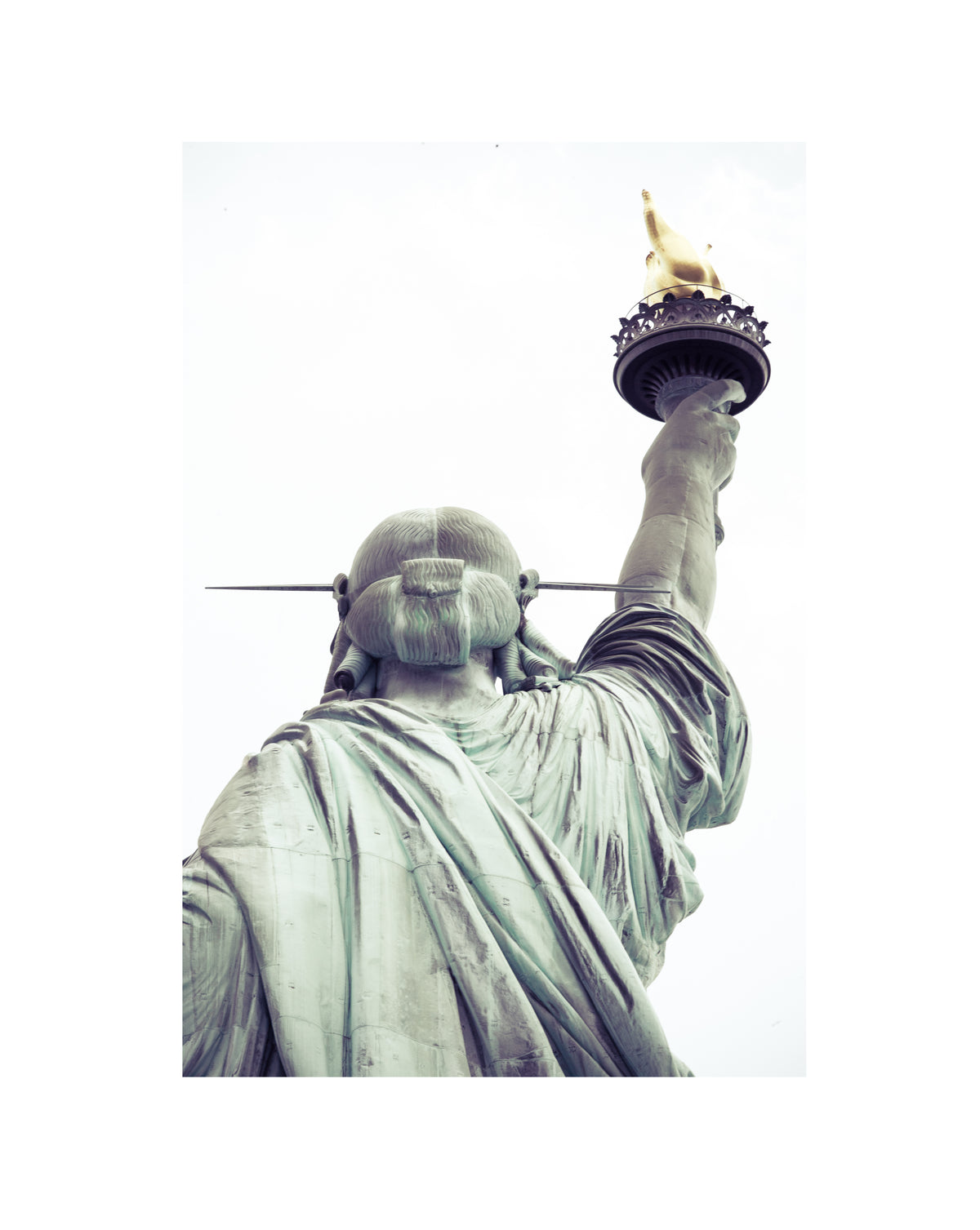 La Dame photographic print in Acrylic frame