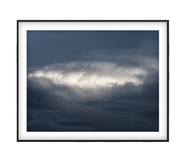 Macchiato photographic print in Black frame