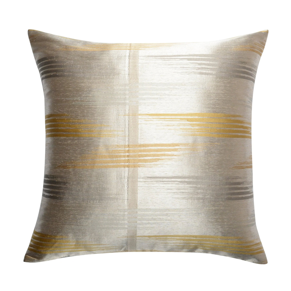 Maya Ivory and Gold Pillow by Maison Burgos