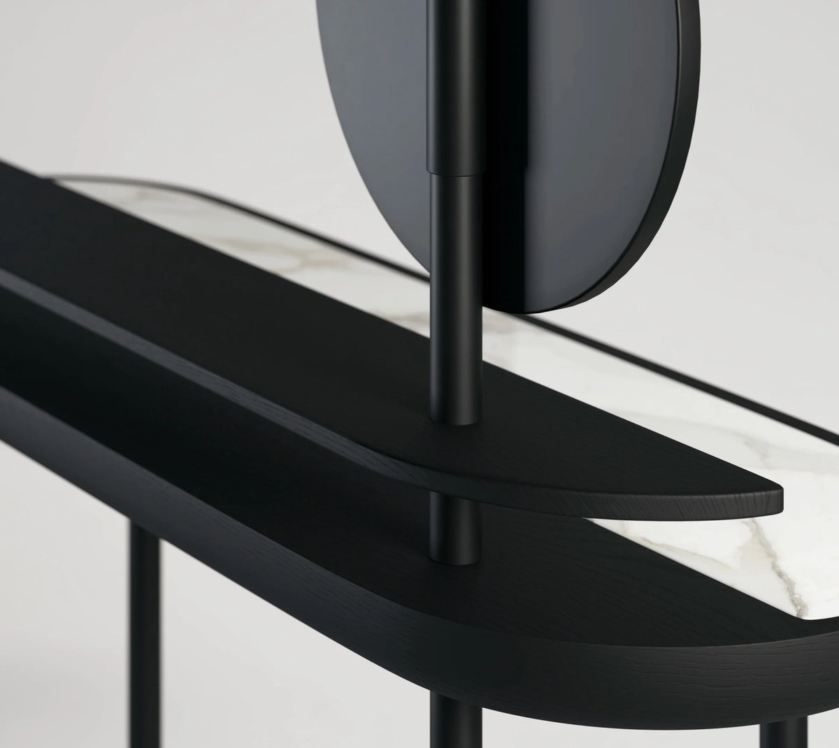 Apollo Desk back view by Maison Burgos