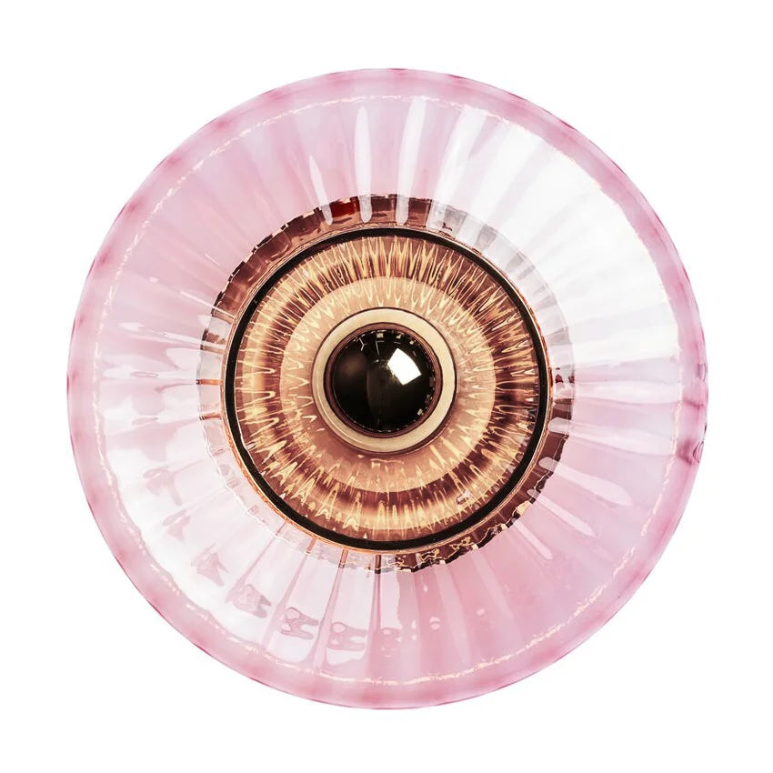 New Wave Optic Wall Sconce XL — Rose