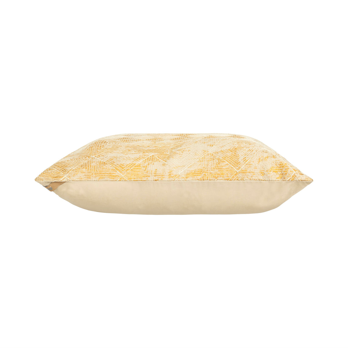 Verona Gold Dori Pillow, side view