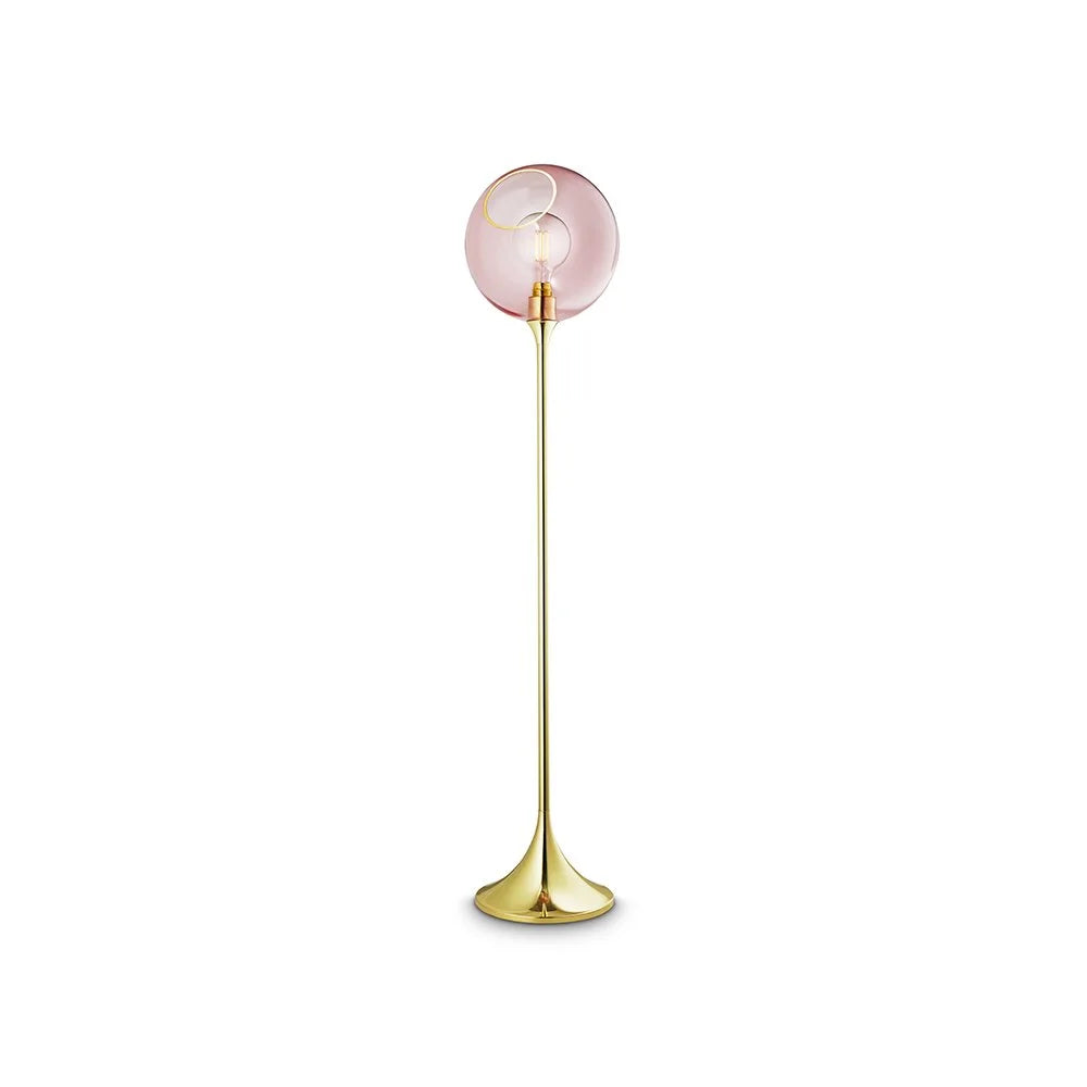 Ballroom Floor Lamp — Pink