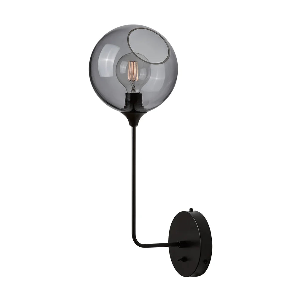 Ballroom Tall Sconce — Smoke