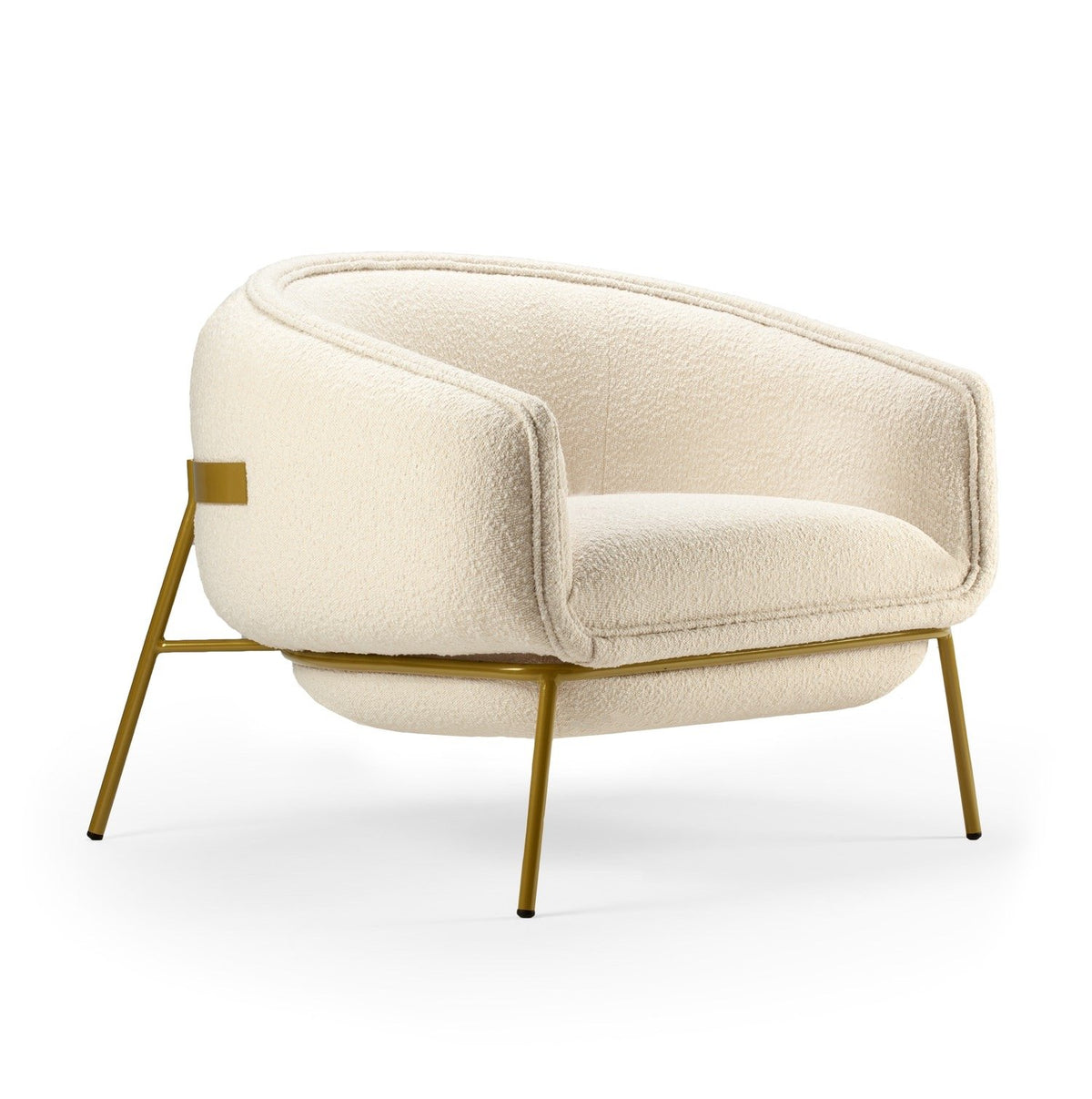 Blop Armchair, side view