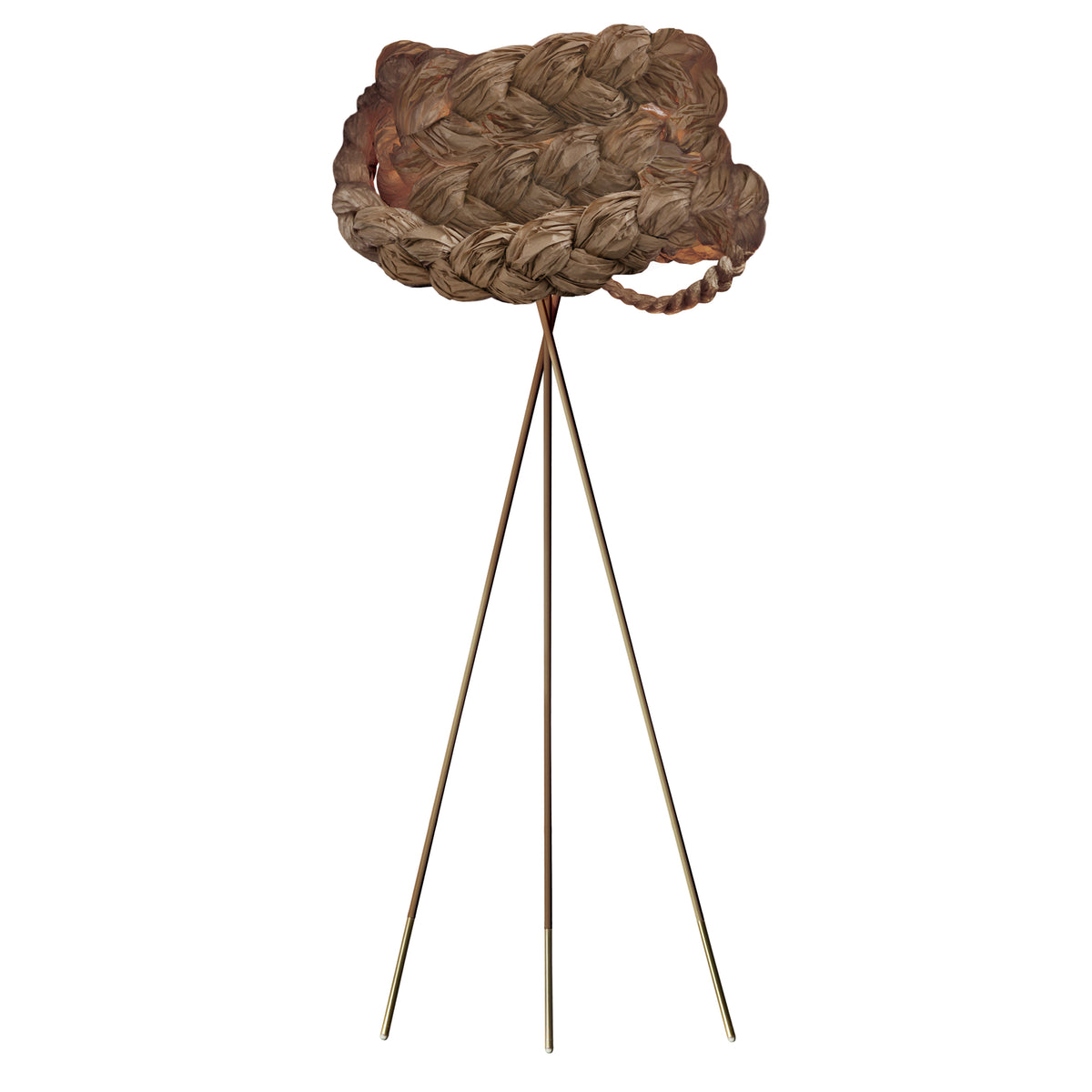 Bride floor lamp large brown