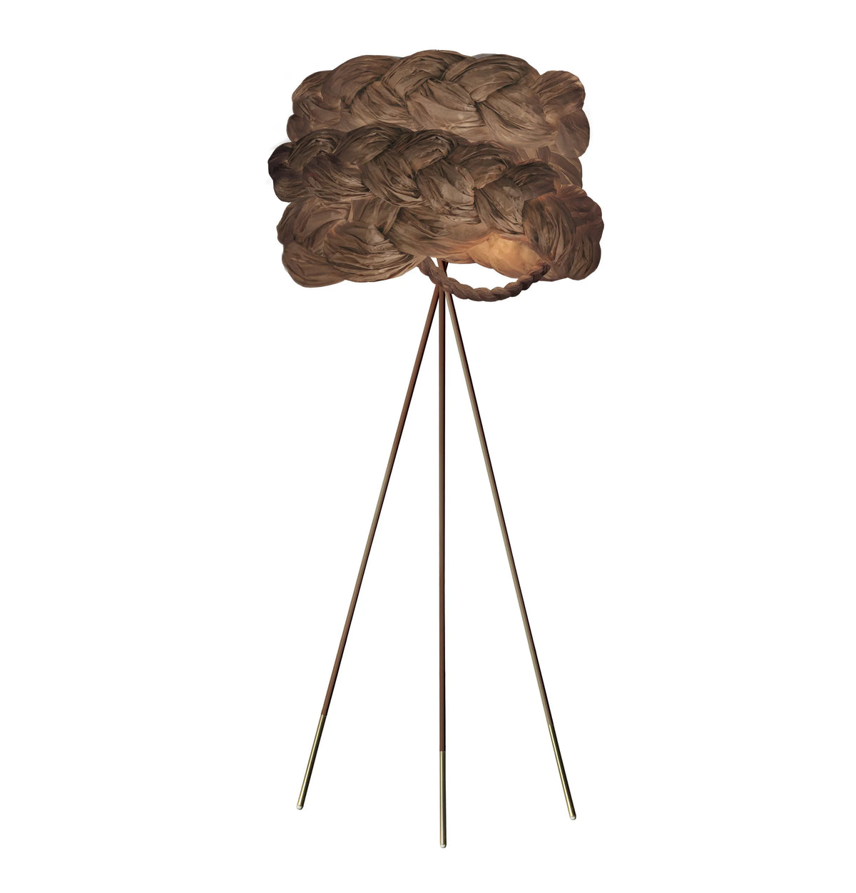Bride floor lamp medium brown