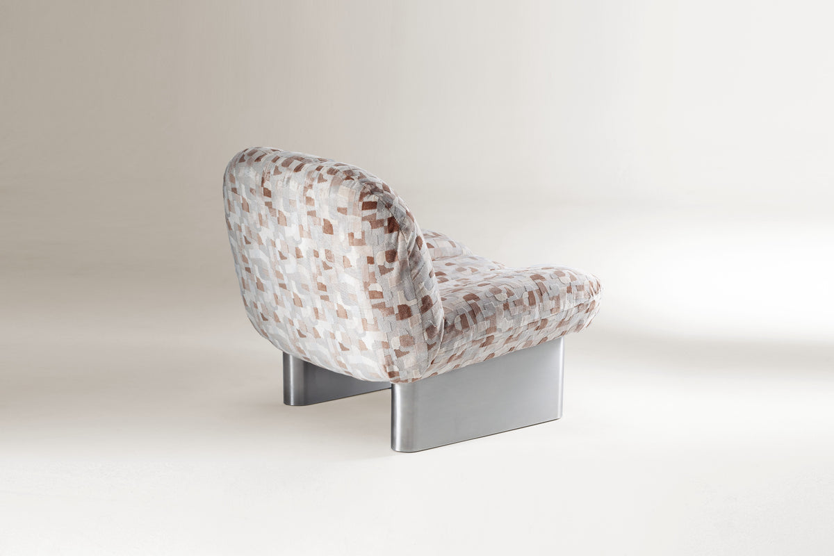 Colin Armchair back view by Maison Burgos