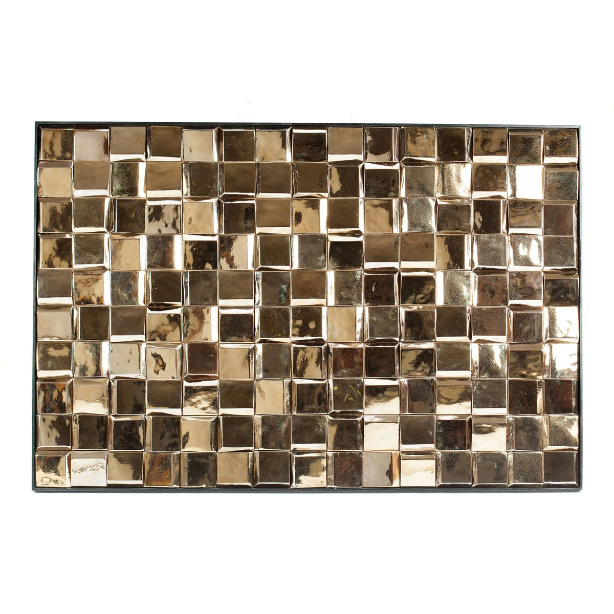 Douro Panel in Gold glazed ceramic tiles