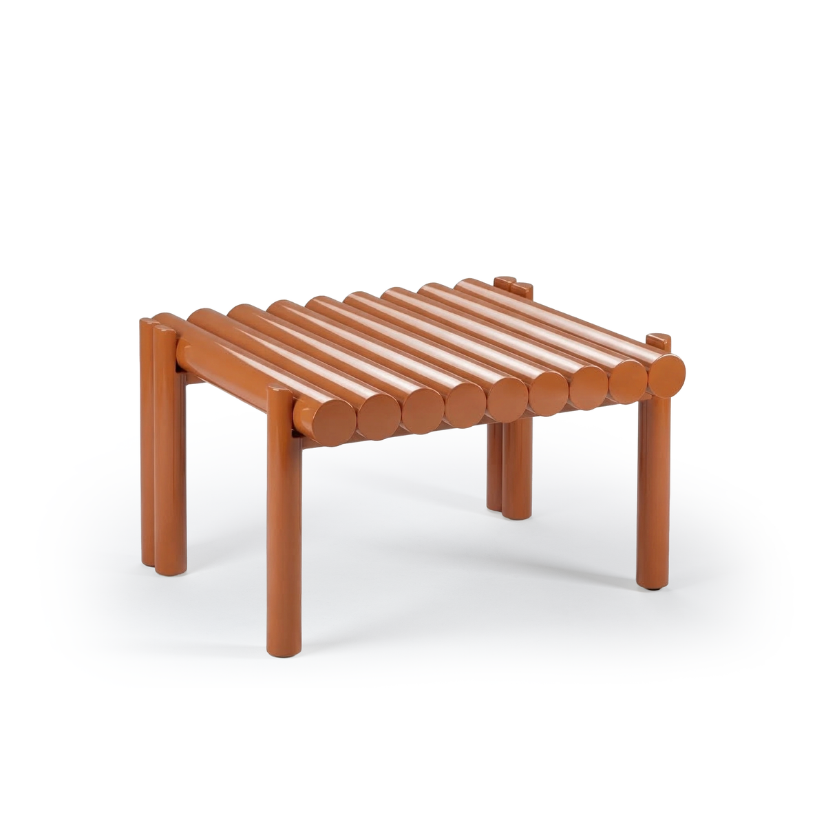 Duna Outdoor Side Table angled view by Maison Burgos