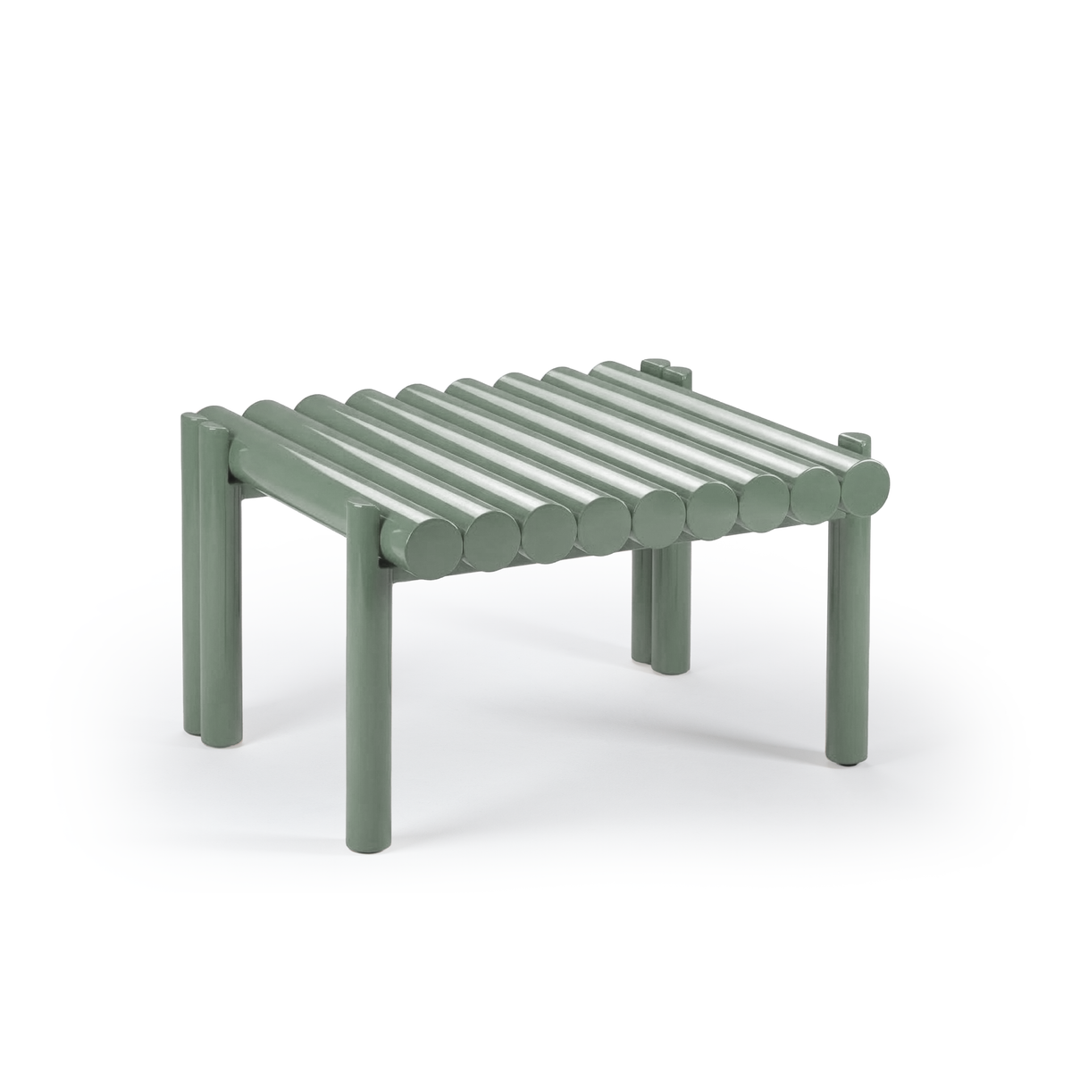 Duna Outdoor Side Table side view by Maison Burgos