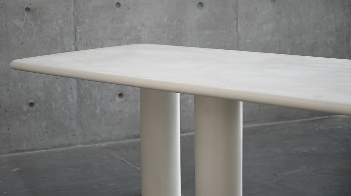 Elephant Dining Table Rectangular top detail by Maison Burgos