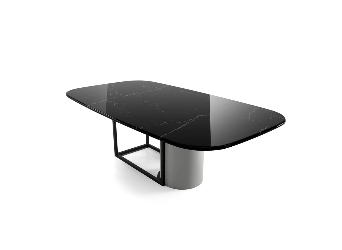 Horus Marble Dining Table, top view