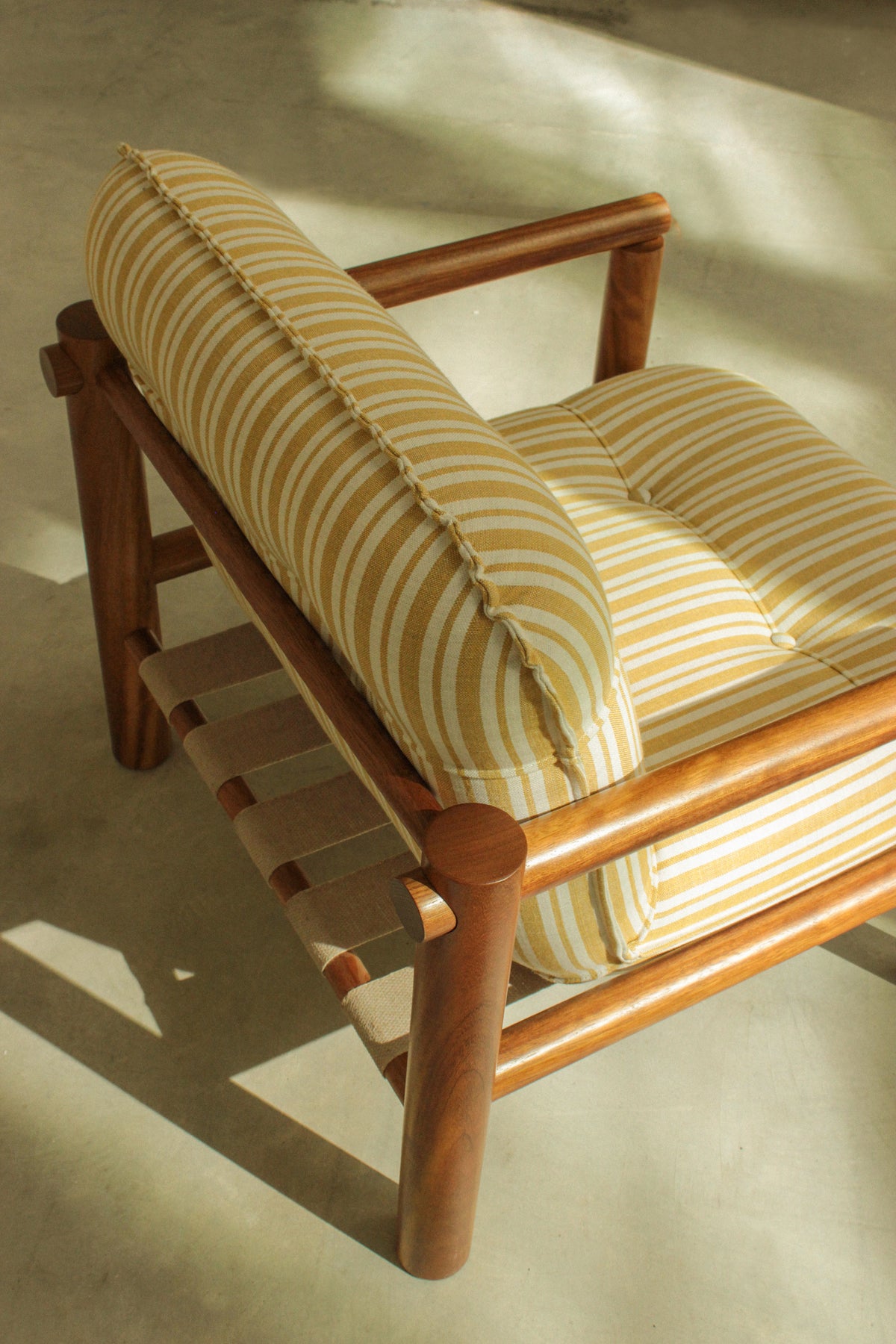 James Armchair - Outdoor joinery detail by Maison Burgos