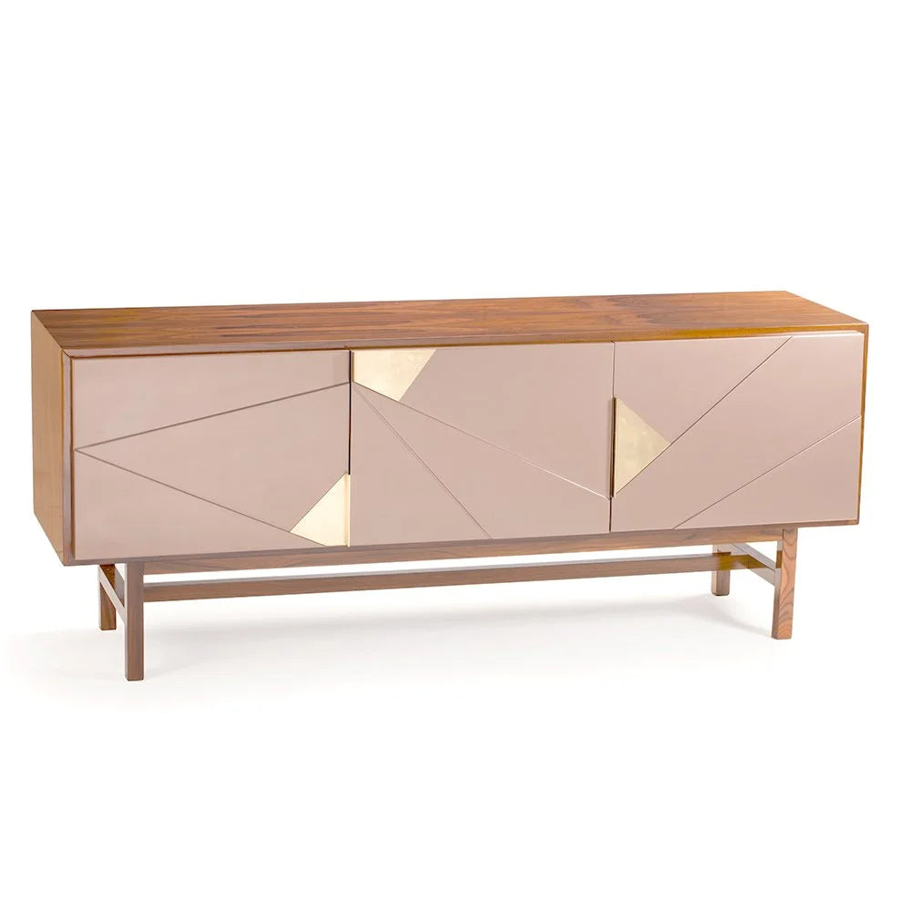 Jazz Sideboard in Natural Walnut, Nude