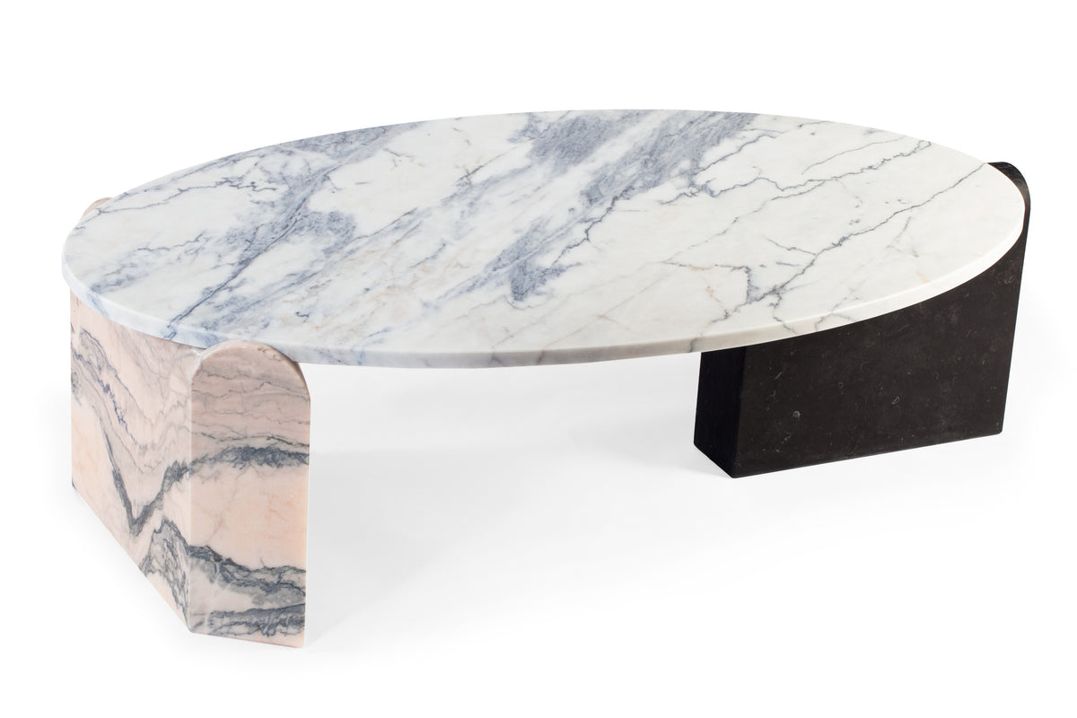 Jean center table marble styled