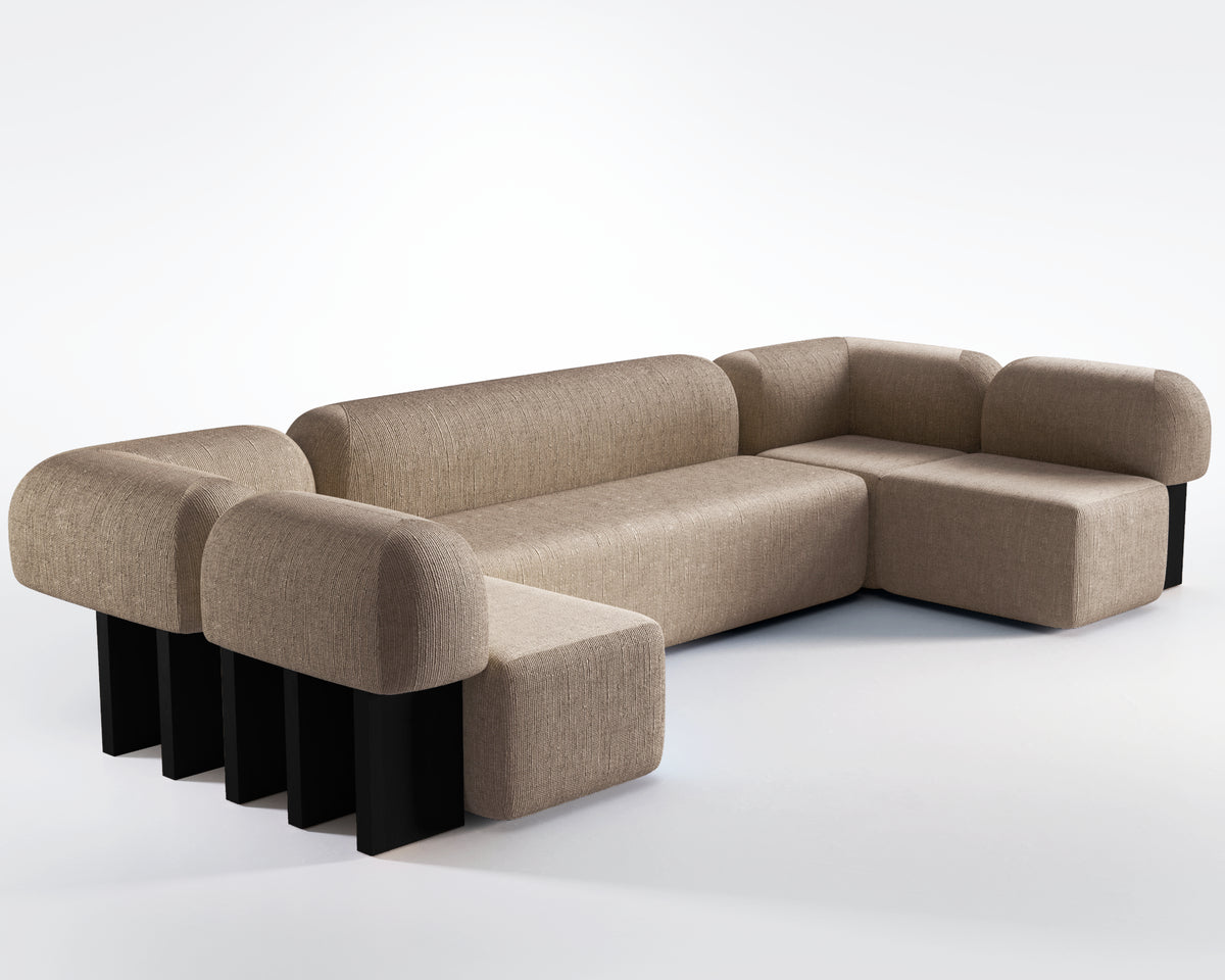 Yemeni Modular Sectional Sofa by Maison Burgos