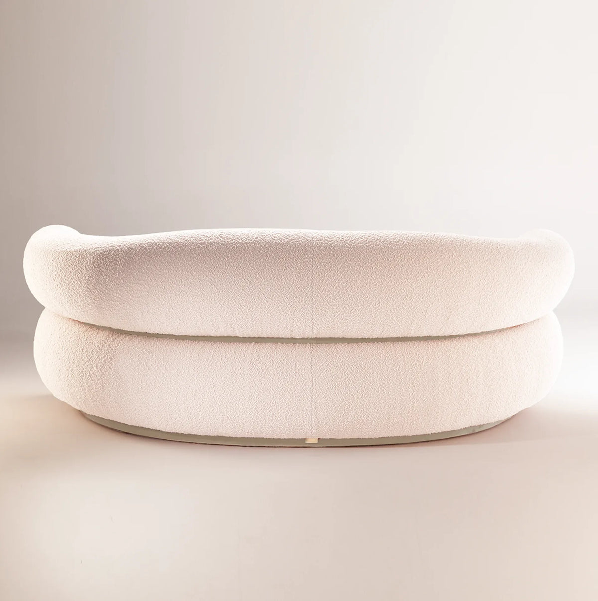 Malibu Curved Sofa, back view