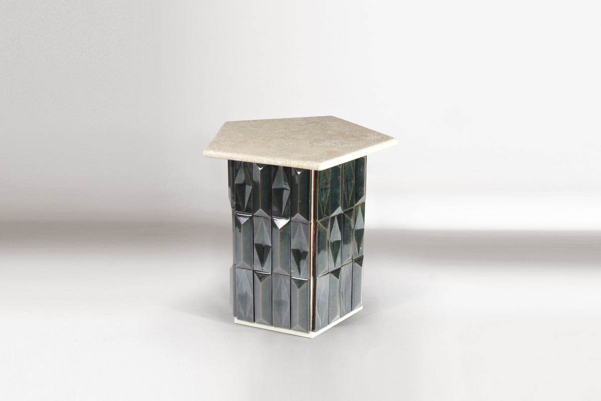Milano Side Table detail by Maison Burgos