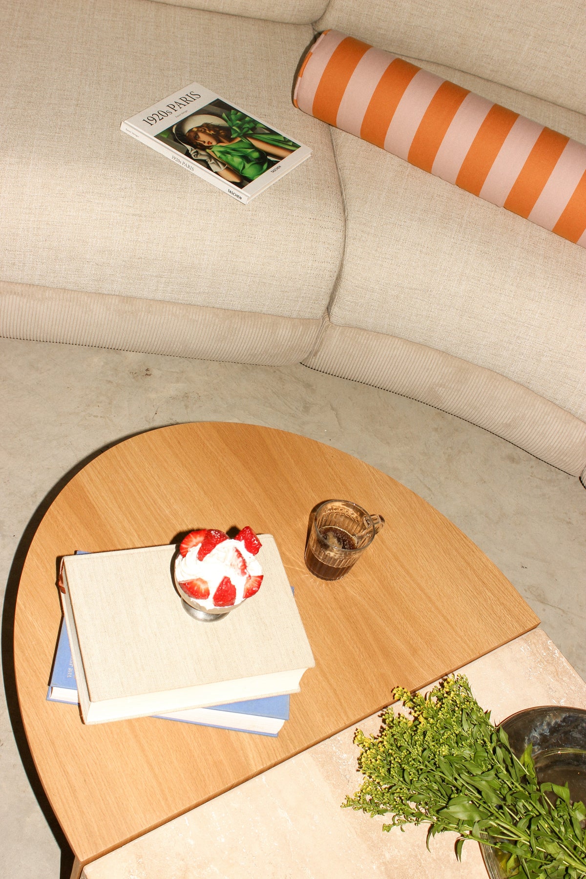 Mood sectional seating styled in a living room by Maison Burgos