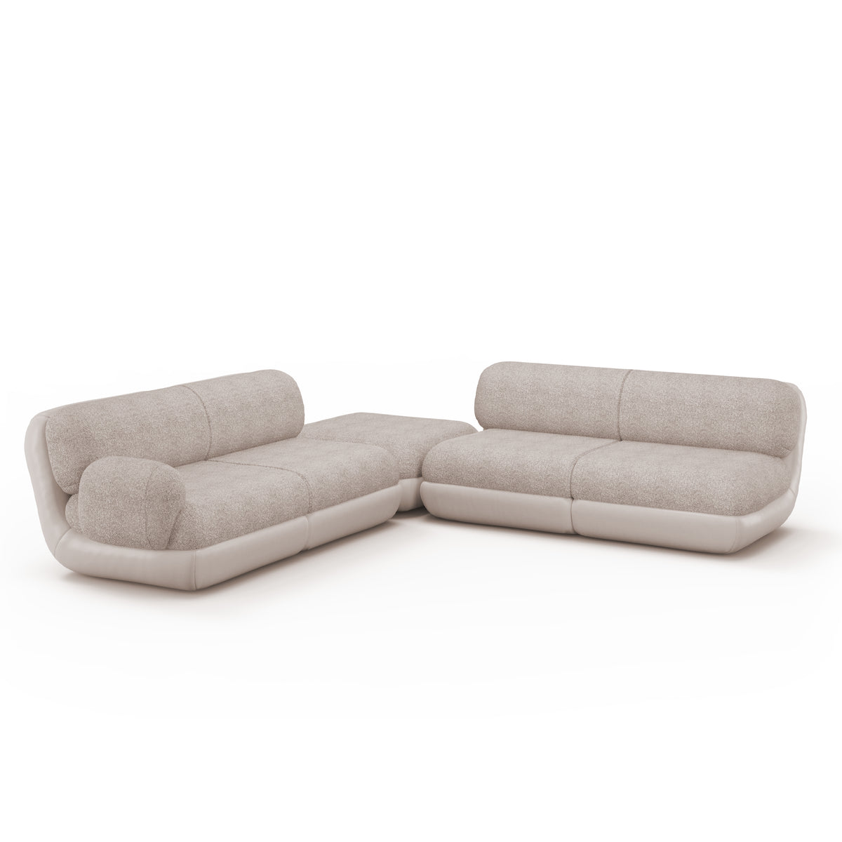 Mood Sectional Sofa - 5 Piece with Ottoman by Maison Burgos