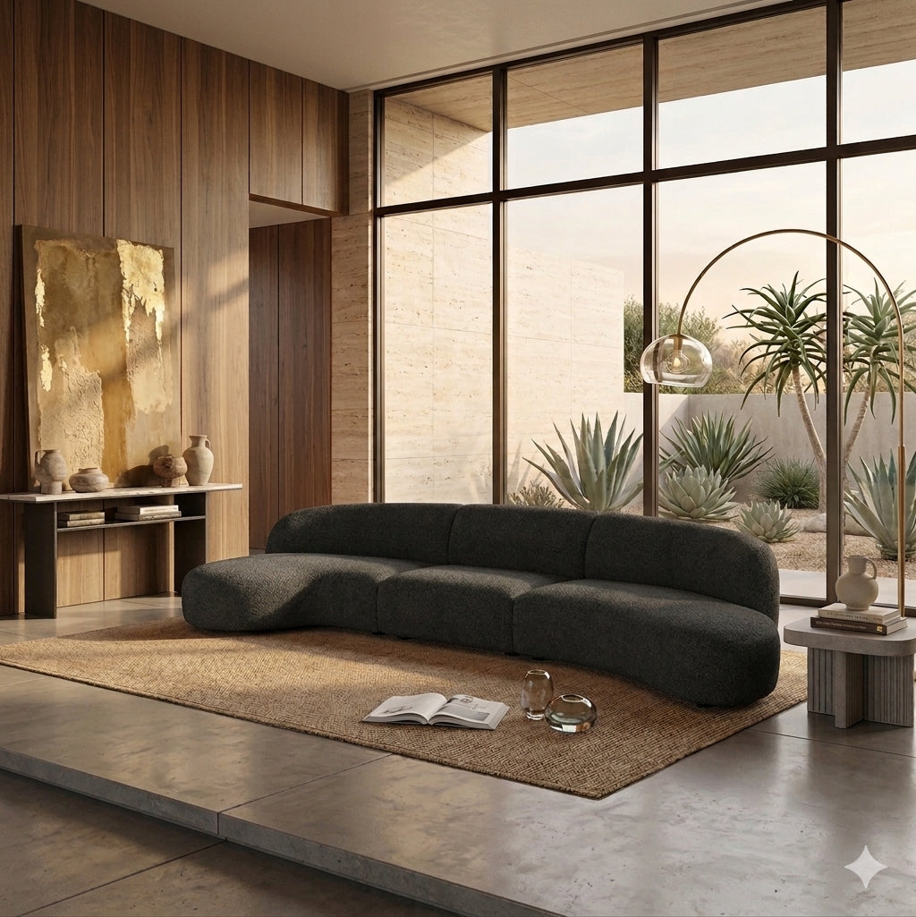 Moritz Sectional — in a room setting