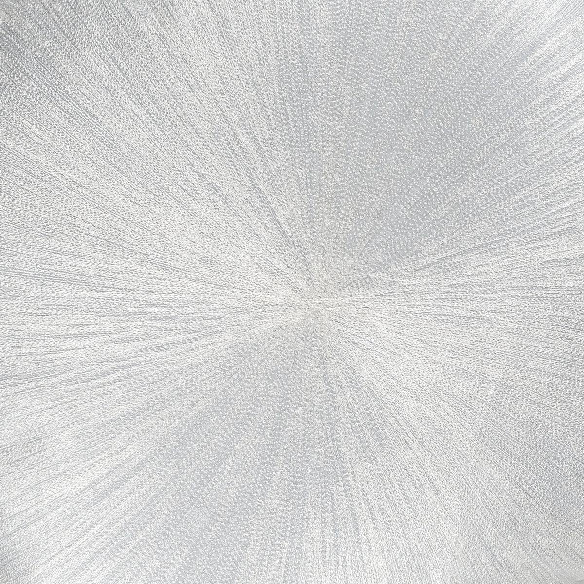 Nim Pillow - Aqua Silver Linen, fabric close-up by Maison Burgos