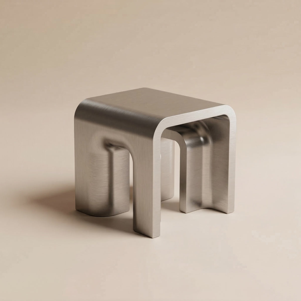 Pliè Side Table in situ by Maison Burgos