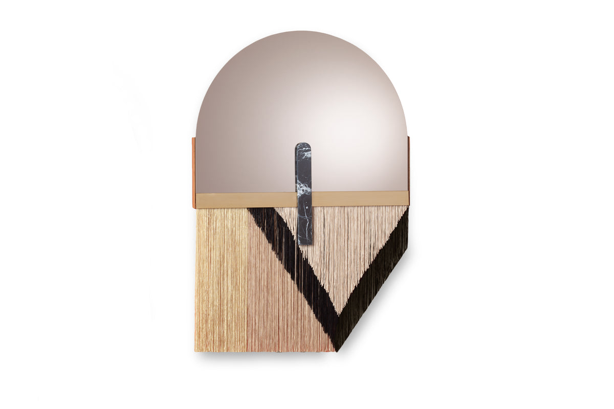 Souk Mirror Black by Maison Burgos