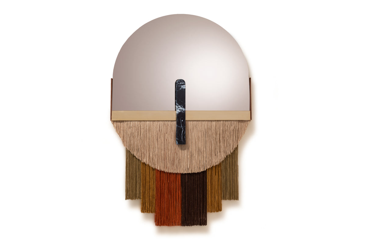 Souk Mirror Caramel by Maison Burgos