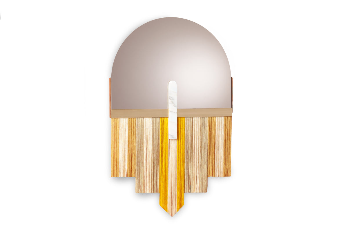 Souk Mirror Yellow by Maison Burgos