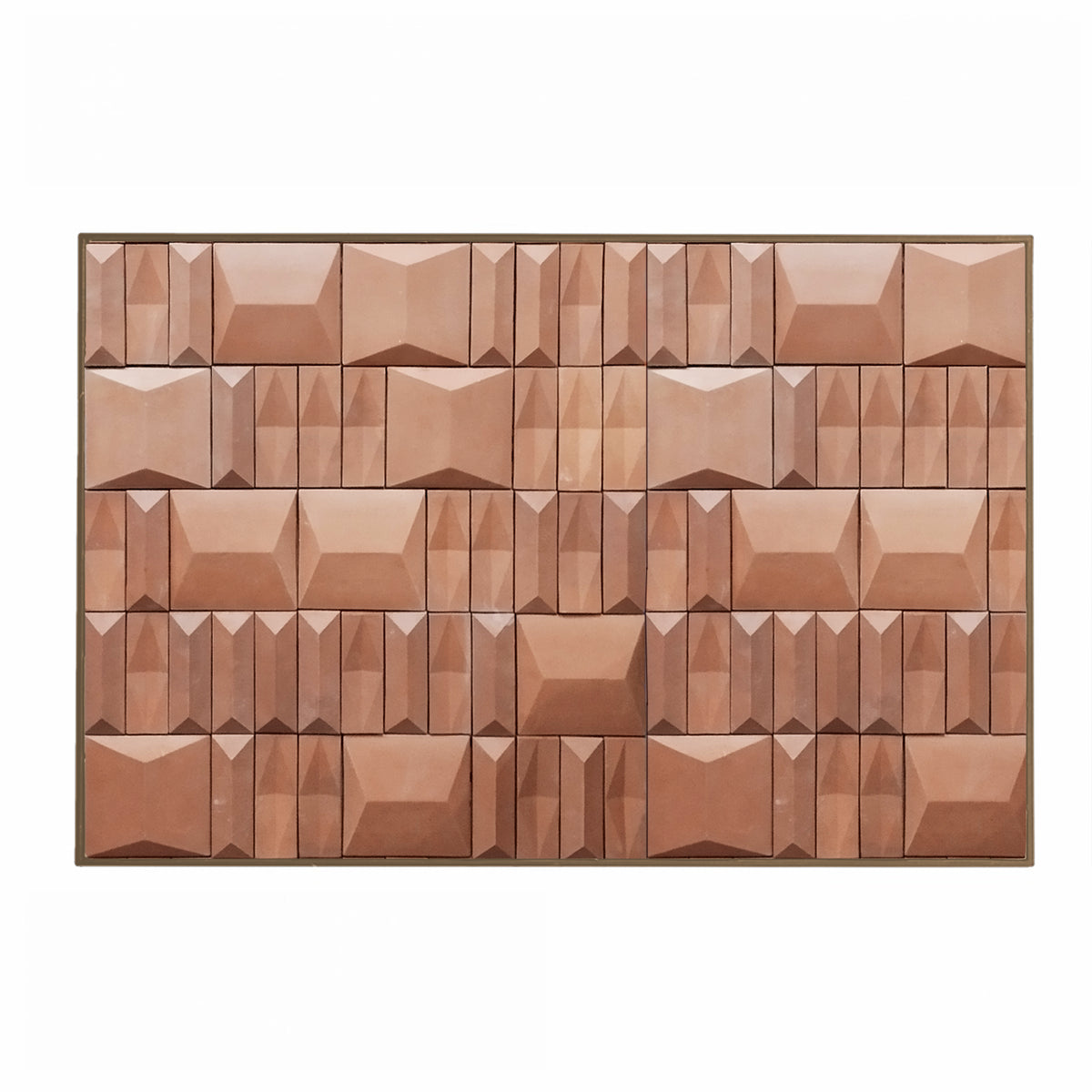 Terra Cota wall art by Maison Burgos