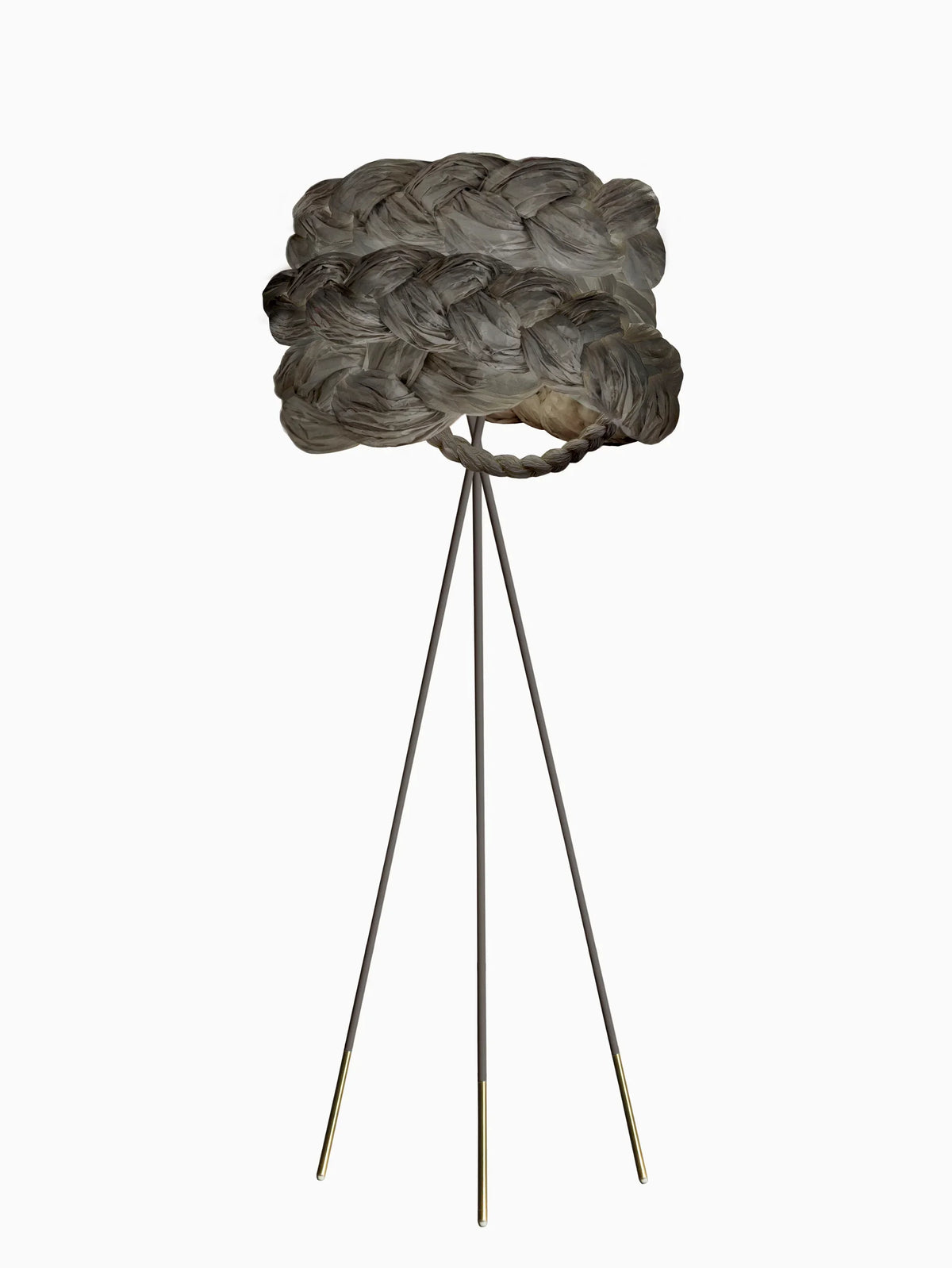 The Bride Floor Lamp Graphite - Large by Maison Burgos