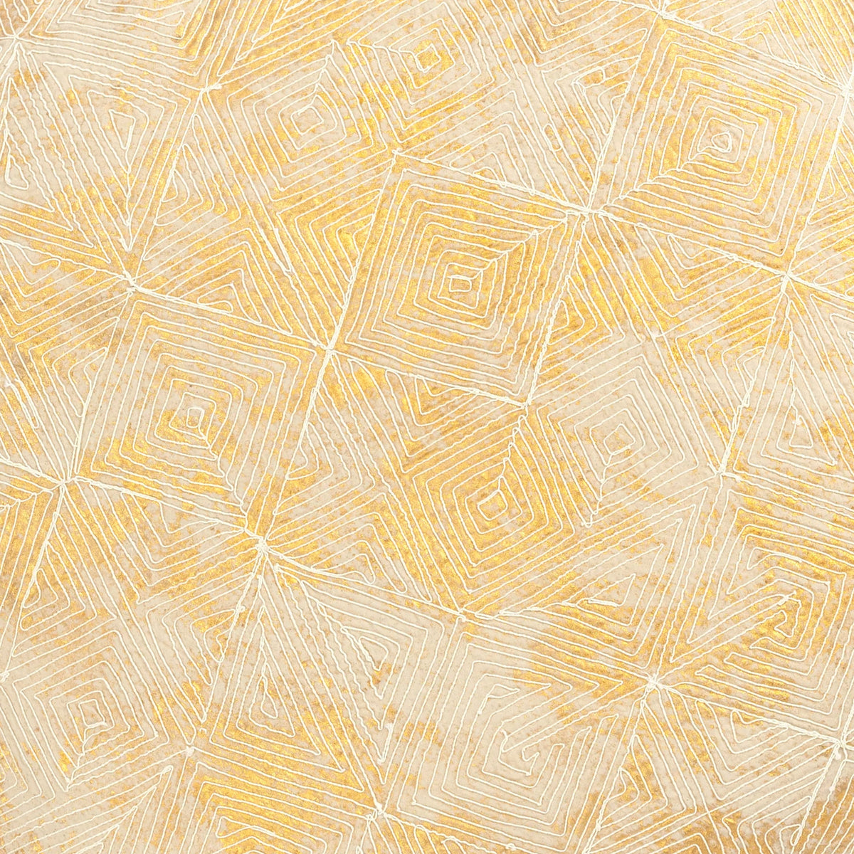 Verona Gold Dori Pillow, fabric close-up by Maison Burgos