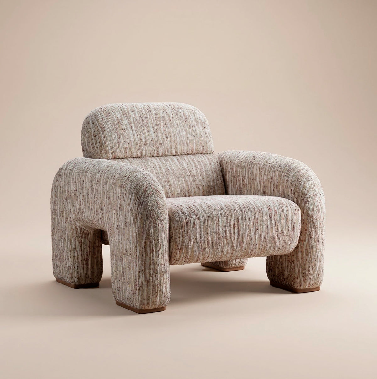 Vertigo Armchair front view by Maison Burgos