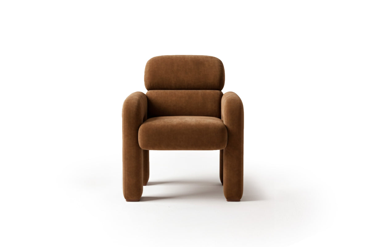 Vertigo Dining Chair profile view by Maison Burgos