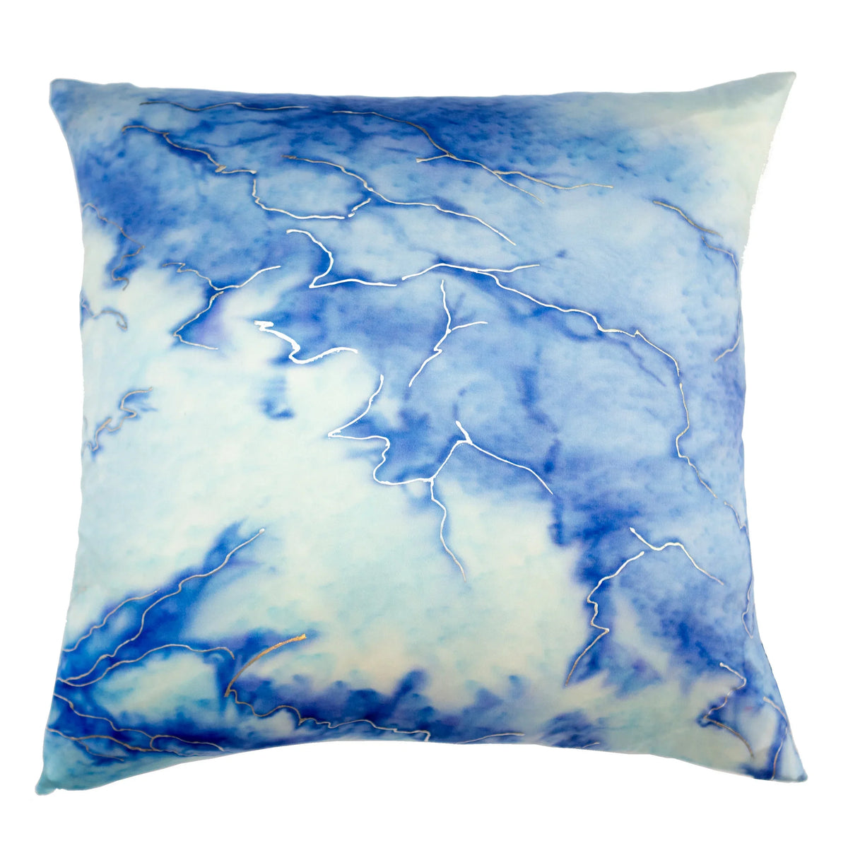Silk Pillow Glacier 2 by Maison Burgos