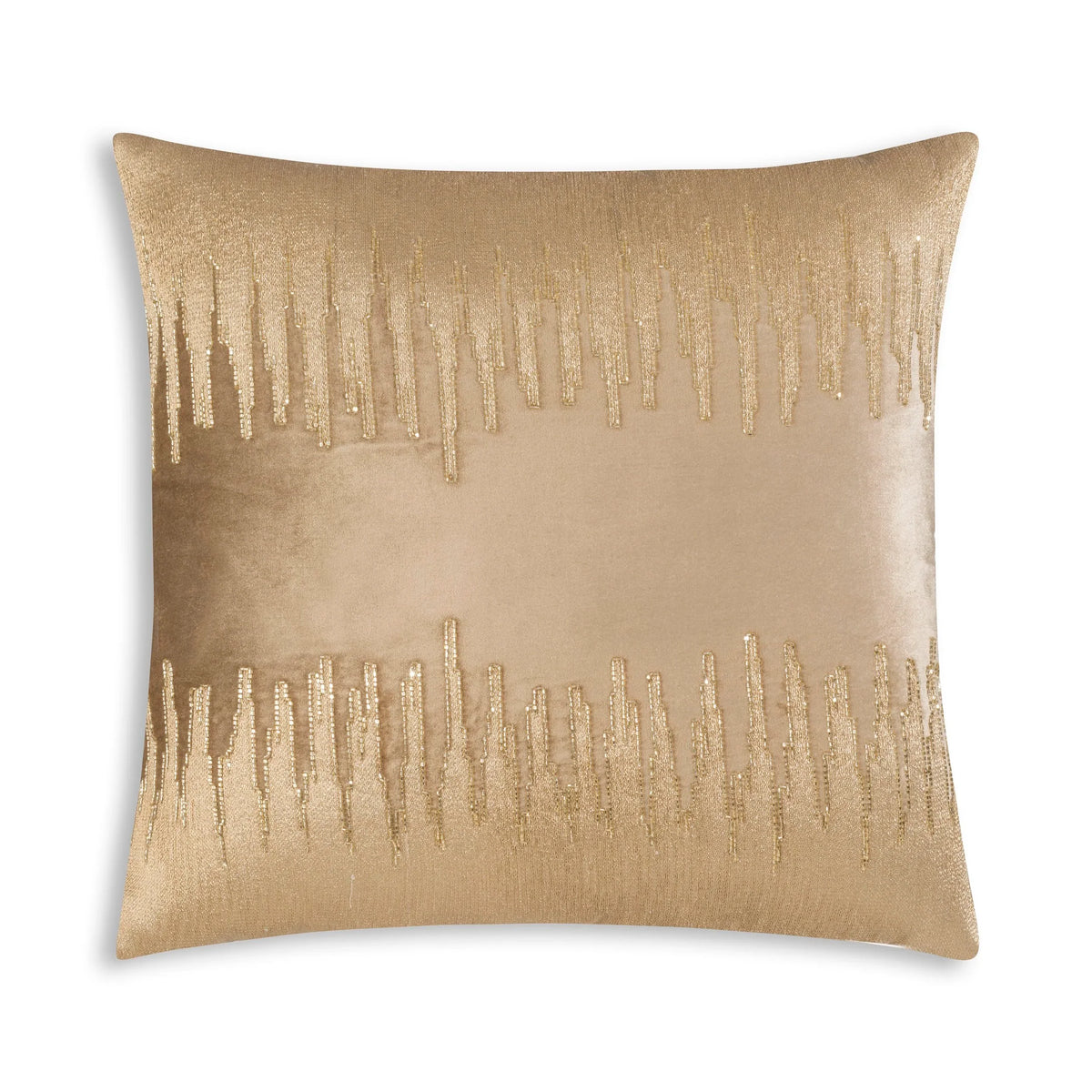 Sayra Stone Pillow Gold by Maison Burgos