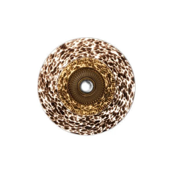Disco Rama Wall Light Sconce — Brown
