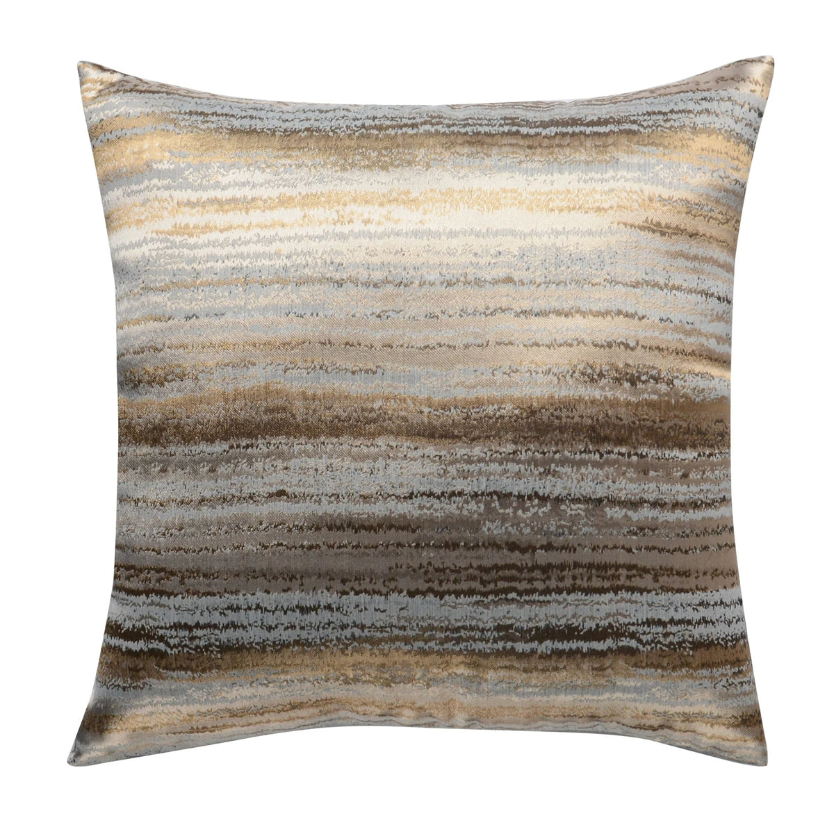 Allure Aqua and Silver Pillow by Maison Burgos