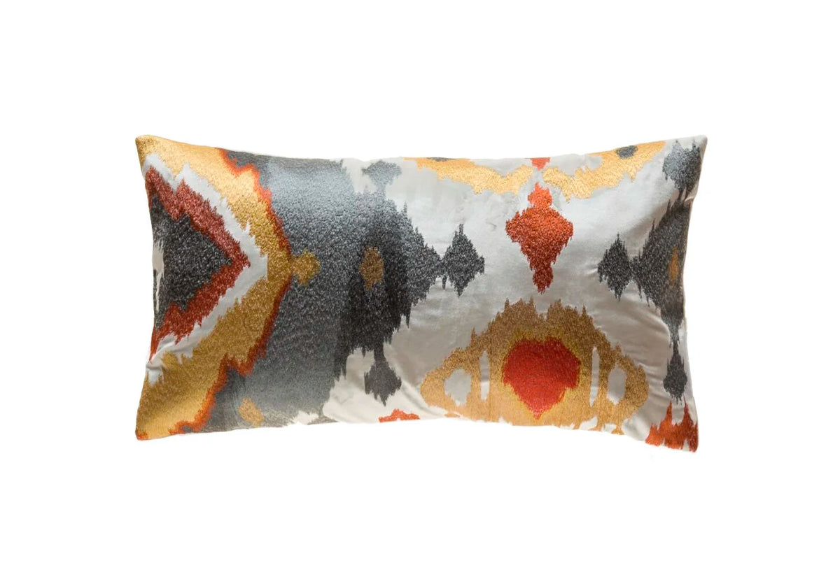 Aranga Ikat Lumbar Pillow